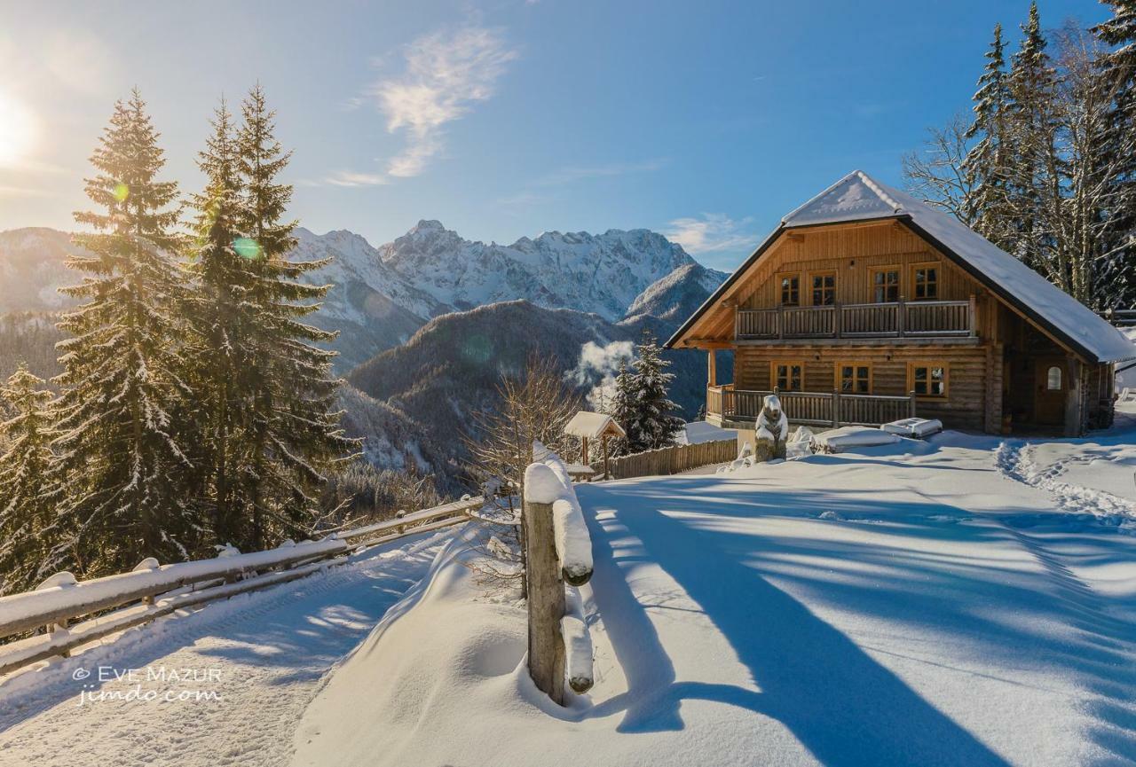 Holiday Chalet "Alpine Dreams" With Private Wellness Solčava Exterior foto